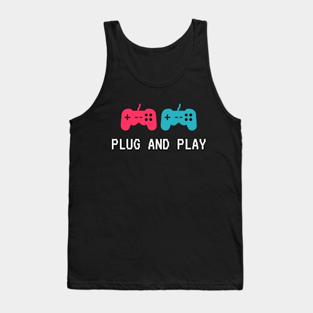 Plug and Play Tank Top by Oliveshopping